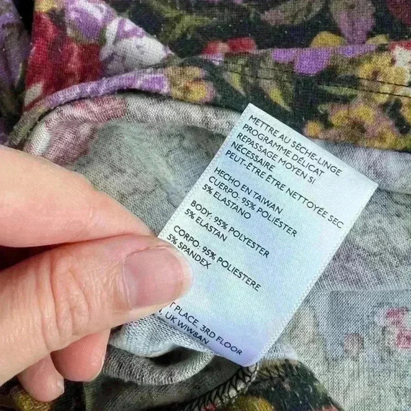 Silence and Noise Womens Floral Bodycon Garden Girl Fairy Core Skirt Small - Picture 8 of 8